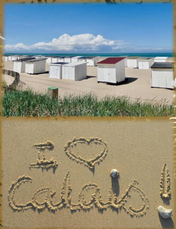 Studio Plage, Vue Mer Et Dragon, Garage Pour Moto Calais Esterno foto