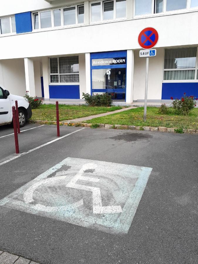 Studio Plage, Vue Mer Et Dragon, Garage Pour Moto Calais Esterno foto
