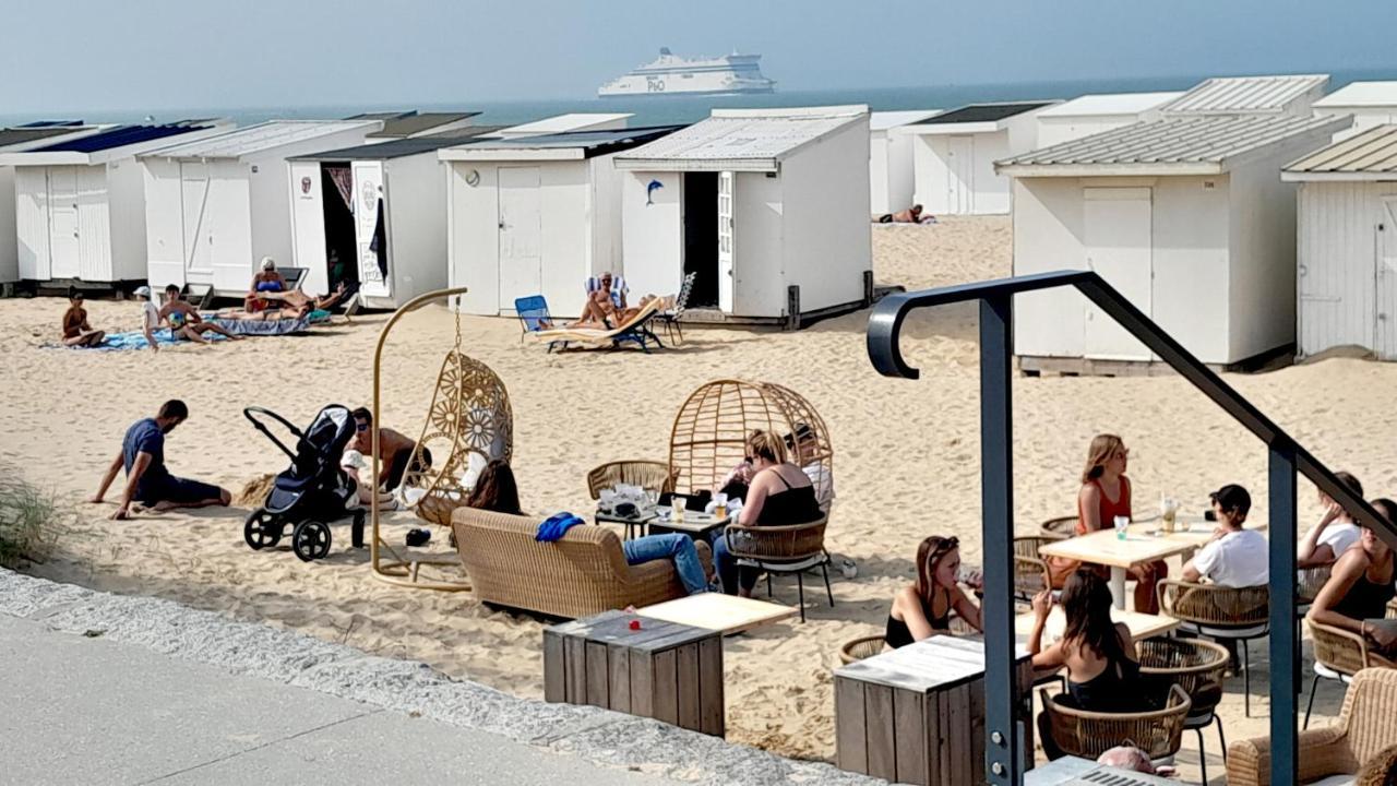 Studio Plage, Vue Mer Et Dragon, Garage Pour Moto Calais Esterno foto