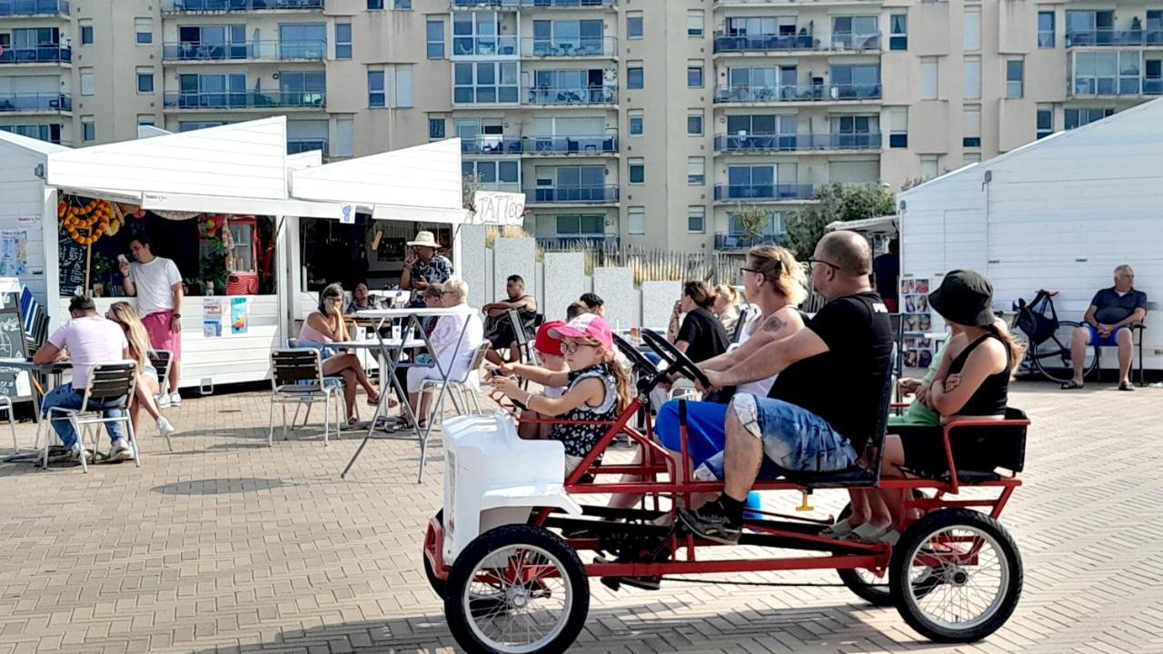 Studio Plage, Vue Mer Et Dragon, Garage Pour Moto Calais Esterno foto